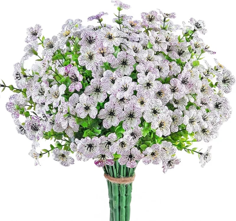 🔥Last Day Only $6.99 💐UV Resistant Colorful Faux Flower for Outdoors