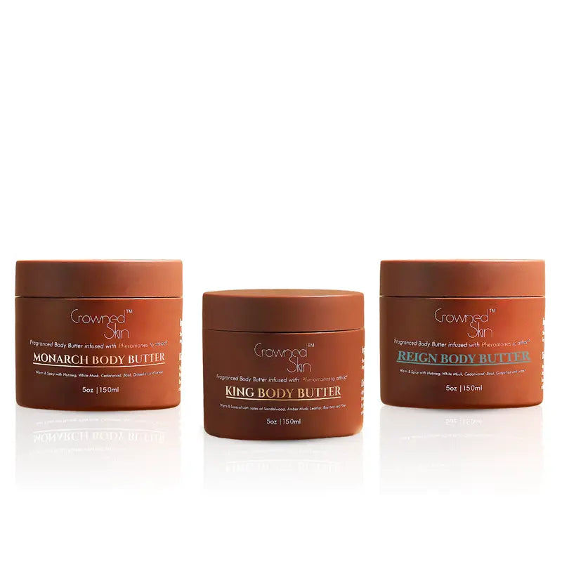 🔥Last day discount 70% OFF⏳King, Reign & Monarch – Luxurious Body Butters for Deep Moisture & Radiance