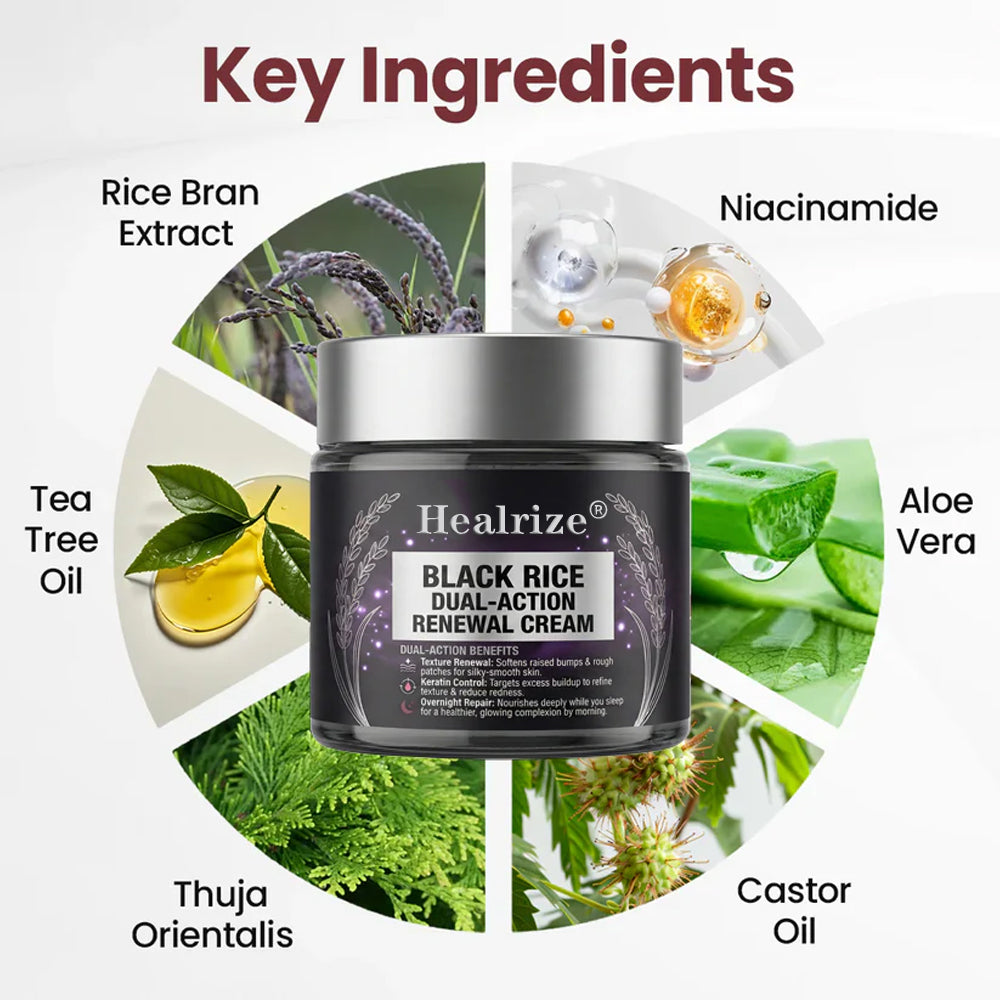 Healrize® BLACK RICE DUAL-ACTION RENEWAL CREAM