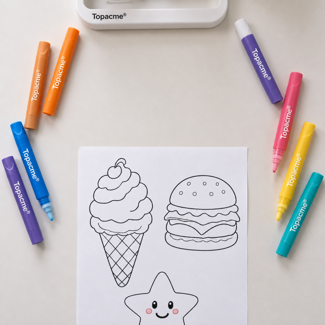 Save 50% by ordering today丨Topacme® 3D Relief Art Pen – Turn Flat Drawings Into Touchable 3D Art🪄