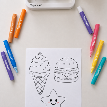Save 50% by ordering today丨Topacme® 3D Relief Art Pen – Turn Flat Drawings Into Touchable 3D Art🪄