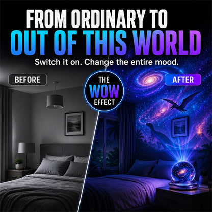 Topacme® Galaxy Night Light Projector🦕
