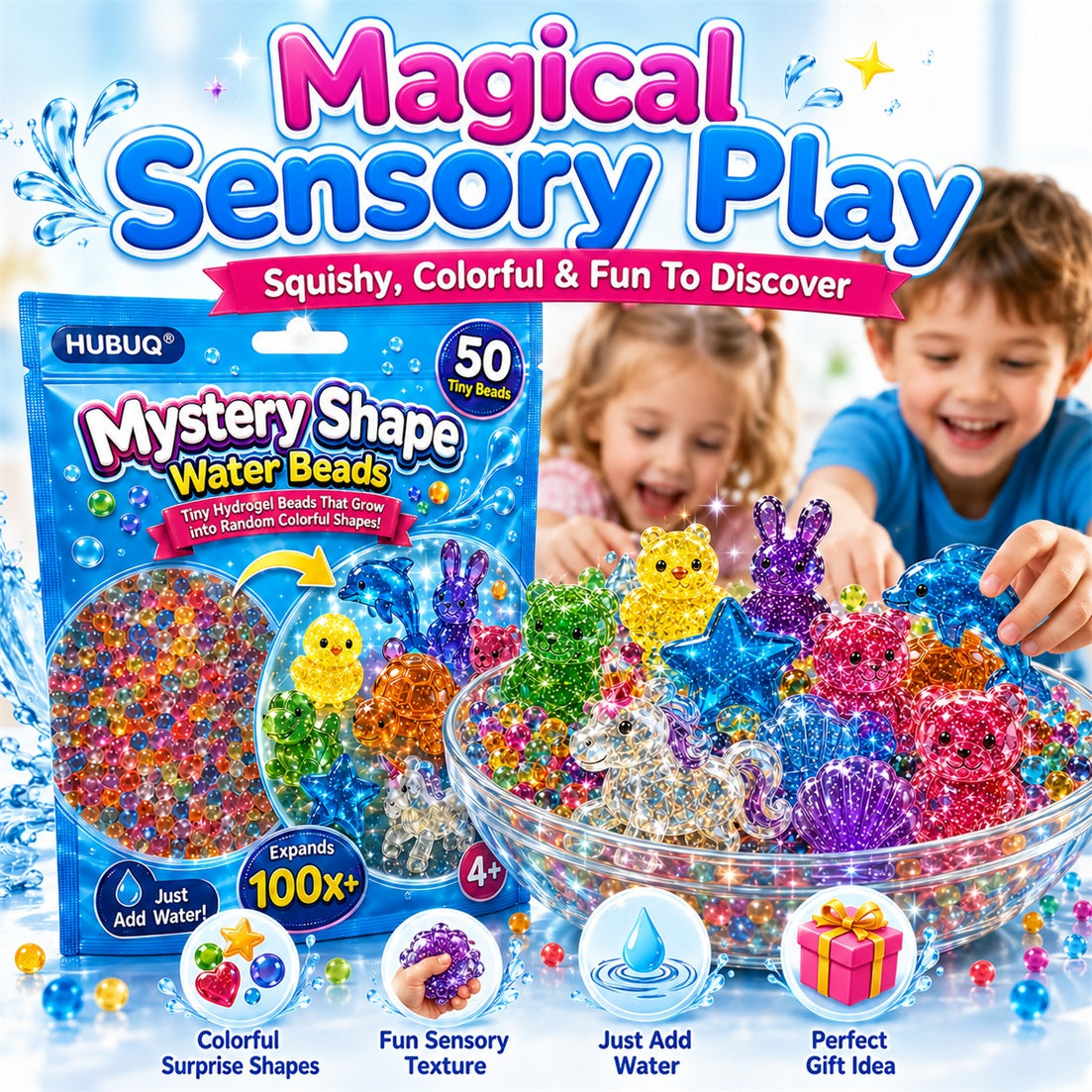 HUBUQ® Mystery Shape Water Beads