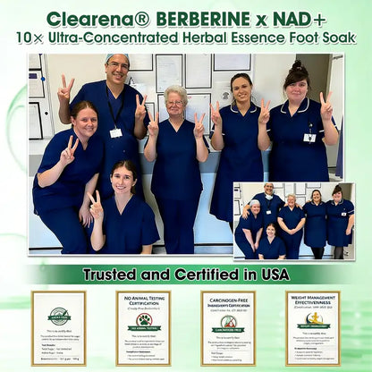 𝐎𝐟𝐟𝐢𝐜𝐢𝐚𝐥 𝐔𝐒 𝐒𝐭𝐨𝐫𝐞 🇺🇸  | 🧑‍⚕️ 𝐂𝐥𝐞𝐚𝐫𝐞𝐧𝐚® Moringa · Bee Venom · Berberine × NAD+ Eight-in-one 10× Ultra-Concentrated Herbal Essence Foot Soak — 𝐎𝐧𝐜𝐞 𝐃𝐚𝐢𝐥𝐲, 𝐕𝐢𝐬𝐢𝐛𝐥𝐞 𝐑𝐞𝐬𝐮𝐥𝐭𝐬 𝐢𝐧 𝟕 𝐃𝐚𝐲𝐬