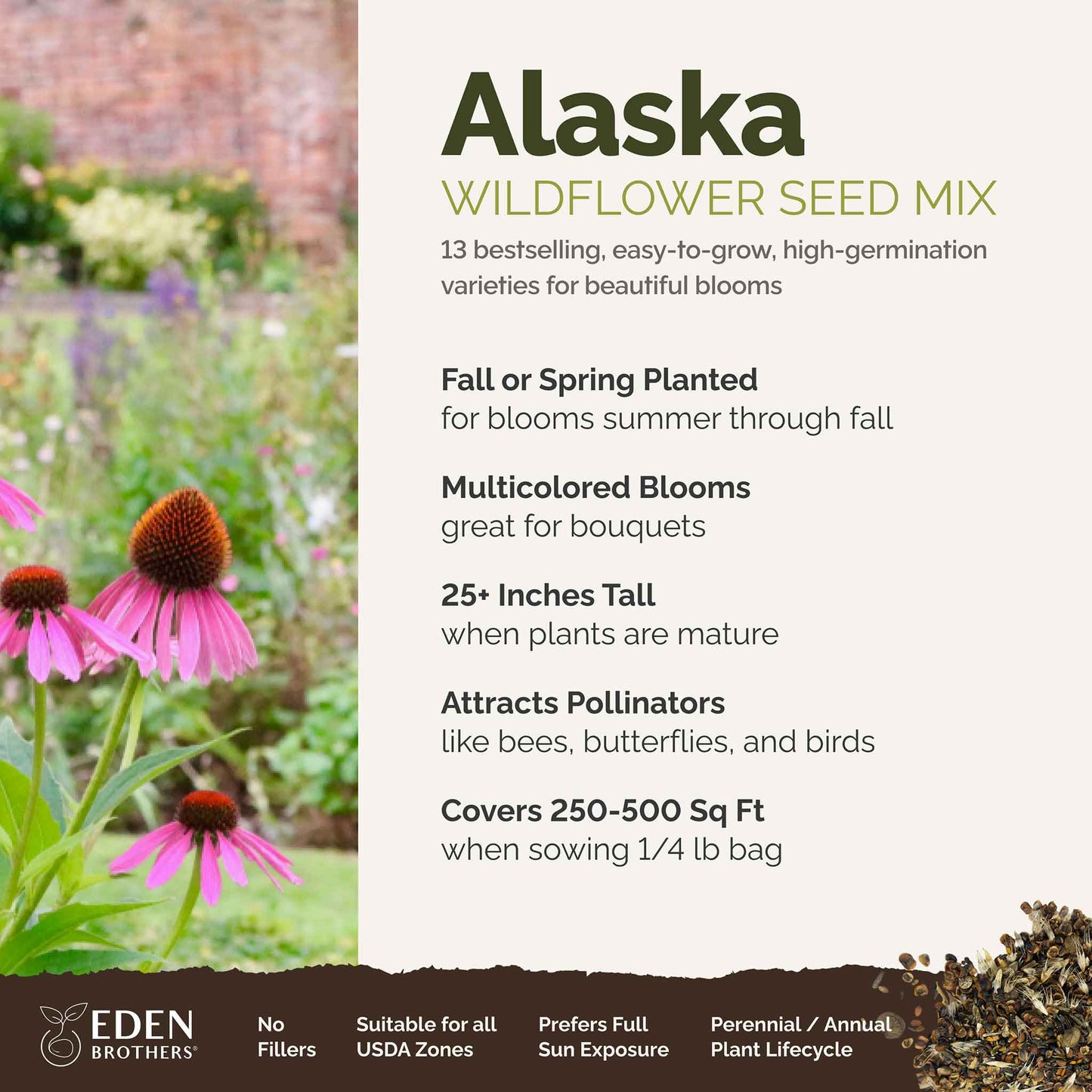 Alaska Wildflower Seed Mix