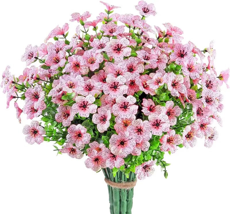 🔥Last Day Only $6.99 💐UV Resistant Colorful Faux Flower for Outdoors