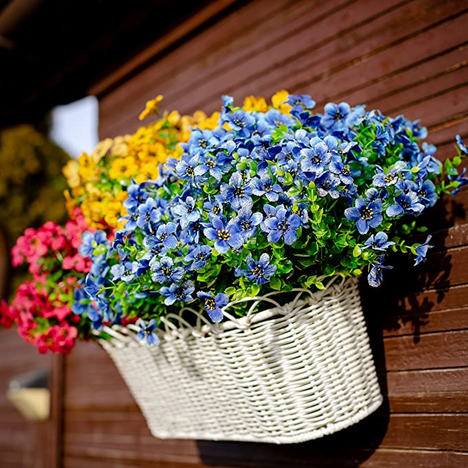 🔥Last Day Only $6.99 💐UV Resistant Colorful Faux Flower for Outdoors