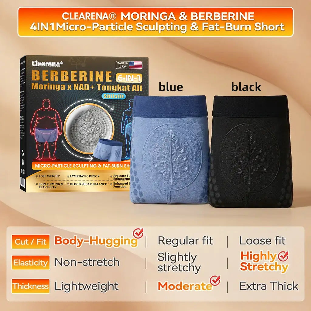 𝐎𝐟𝐟𝐢𝐜𝐢𝐚𝐥 𝐁𝐫𝐚𝐧𝐝 𝐒𝐭𝐨𝐫𝐞 🇺🇸| 𝐂𝐥𝐞𝐚𝐫𝐞𝐧𝐚® 𝟐𝟎𝟐𝟔 𝐌𝐨𝐫𝐢𝐧𝐠𝐚 x 𝐁𝐞𝐫𝐛𝐞𝐫𝐢𝐧𝐞 x 𝐍𝐀𝐃+ 𝟔-𝐈𝐧-𝟏 𝐌𝐢𝐜𝐫𝐨-𝐏𝐚𝐫𝐭𝐢𝐜𝐥𝐞 𝐒𝐜𝐮𝐥𝐩𝐭𝐢𝐧𝐠 & 𝐅𝐚𝐭-𝐁𝐮𝐫𝐧 𝐒𝐡𝐨𝐫𝐭𝐬 (Women + Men with Enhanced Male Vitality Blend) (Copy)