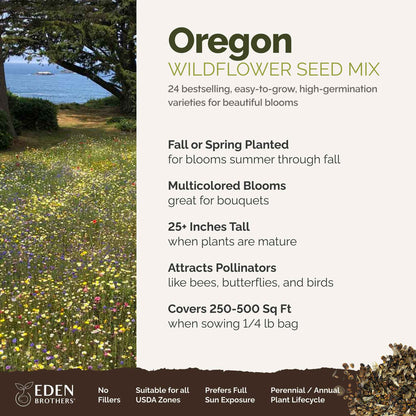 Oregon Wildflower Seed Mix