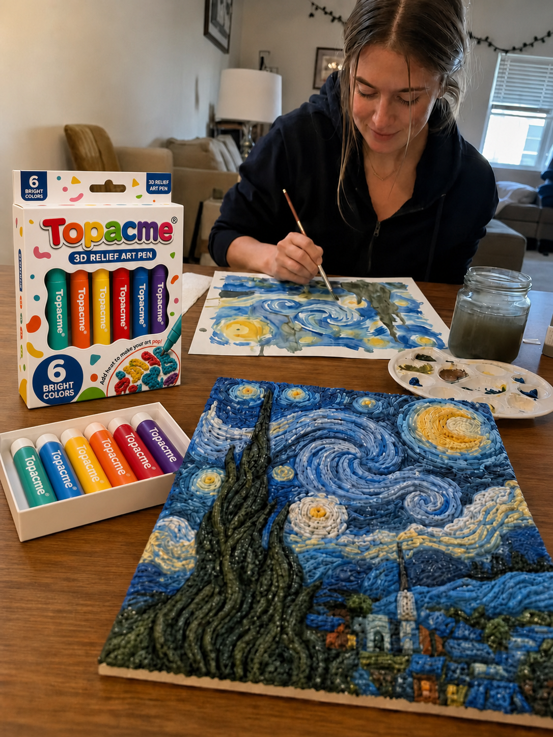 Customer 3D art review by Megan Parker