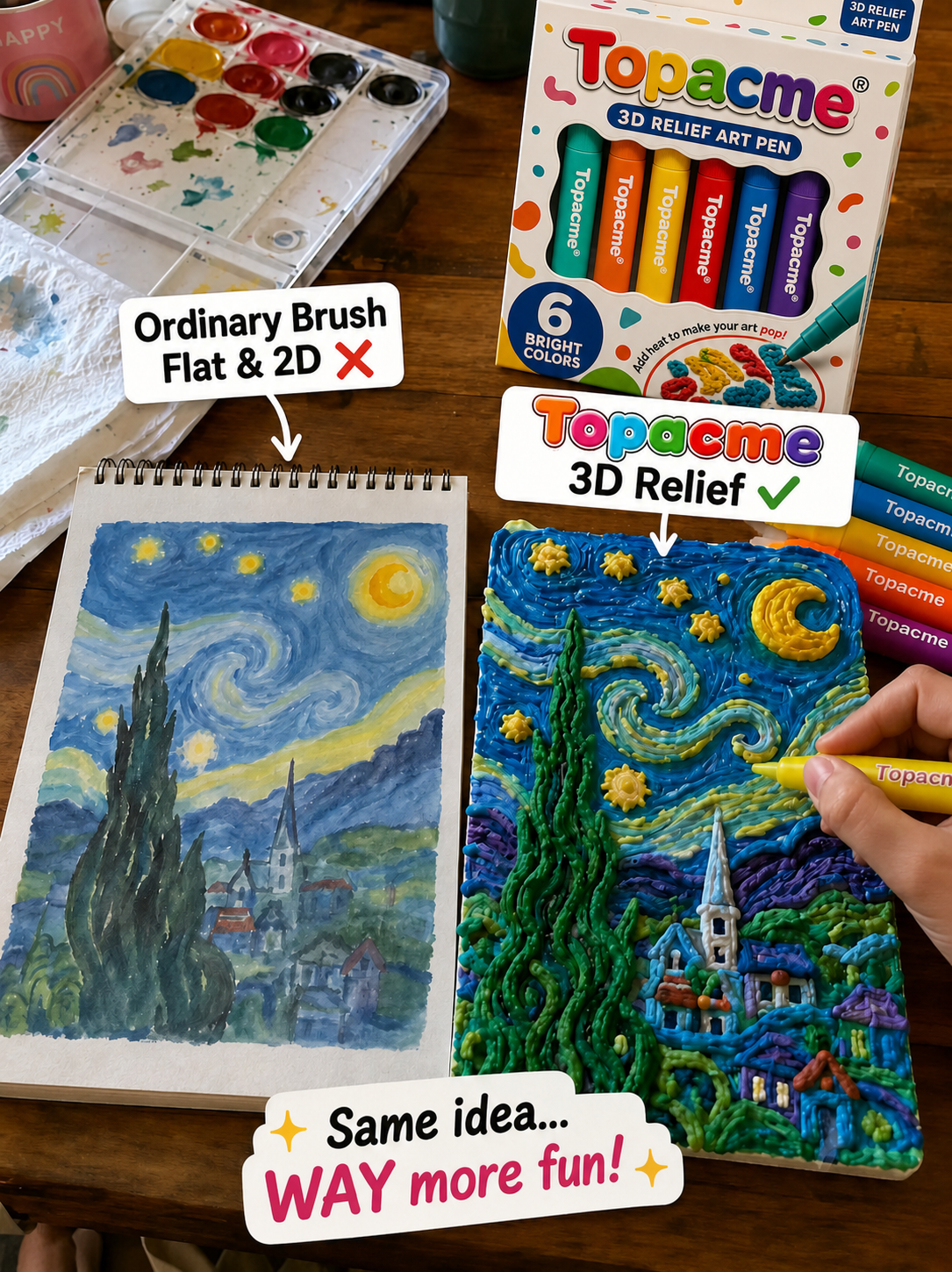 Customer 3D art review by Lauren Brooks